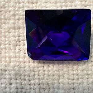 CZ Deep Purple Gemstone